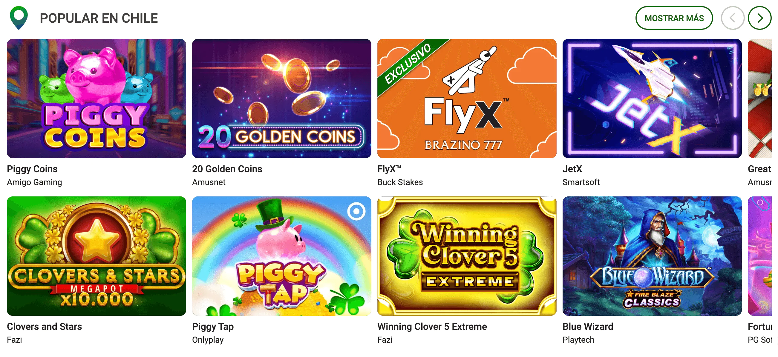 juegos en Brazino777